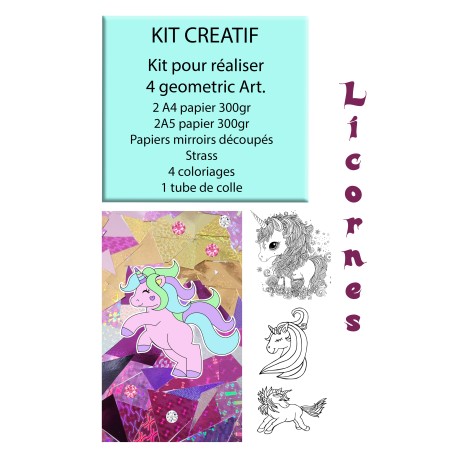 Kit créatif "Licornes"